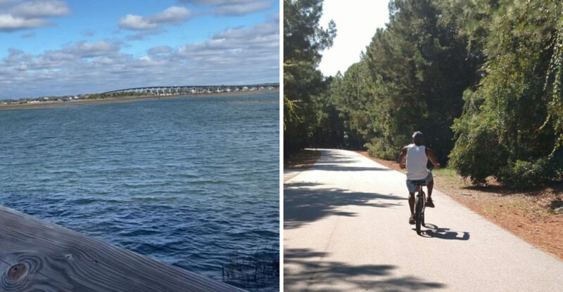 This Scenic North Carolina Bike Path Offers 11 Miles Of Coastal Riding