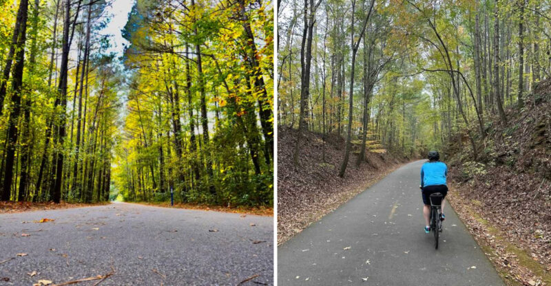 This Shaded Georgia Rail-Trail Stays Refreshingly Cool Even On The Hottest Summer Afternoons