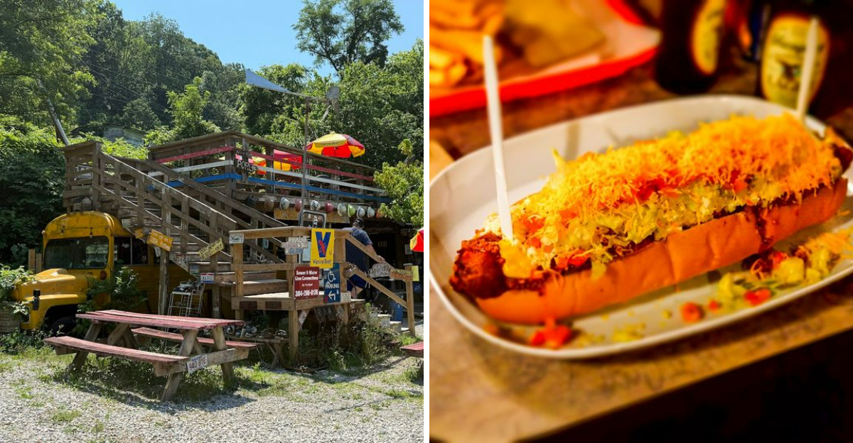 This Unexpected West Virginia Restaurant Feels Like A Roadside Attraction And A Meal In One - Decor Hint