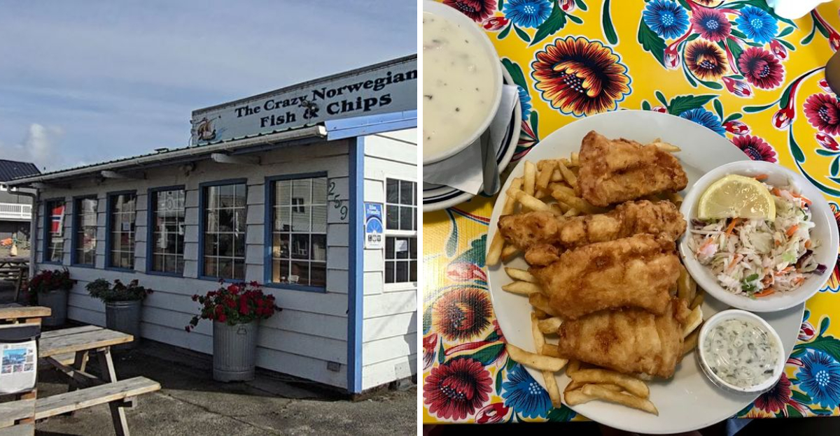 This Unfussy Oregon Restaurant Serves Fish And Chips Locals Swear Are Worth The Drive - Decor Hint