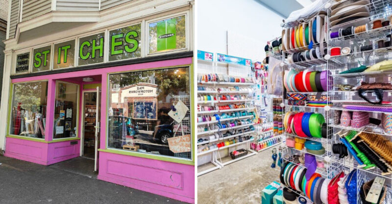 This Washington Fabric Shop Is A Dream Stop For Anyone Who Loves Sewing, Yarn, And Creative Finds