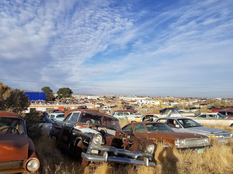 Thousands Of Old Cars Turn The Property Into A Maze