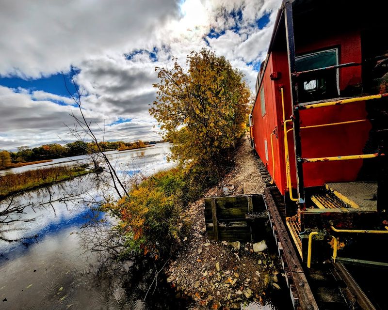 The Route Along The River Raisin