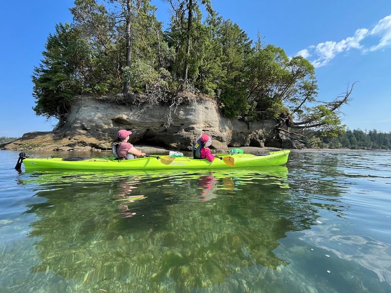 Kayaking Budd Inlet From The Downtown Waterfront