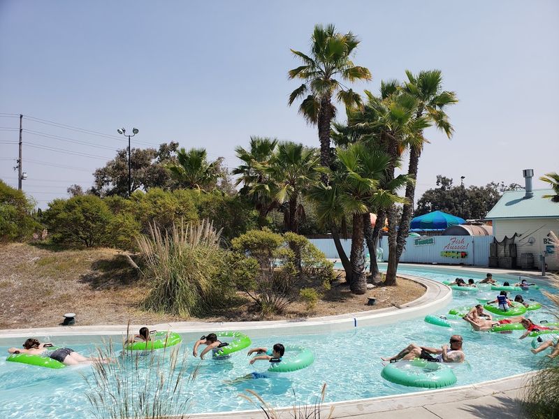 9 California Lazy River And Tubing Spots That Feel Like A Summer Escape Without Leaving The State - Decor Hint South Bay Shores At Great America, Rushin' River, Santa Clara