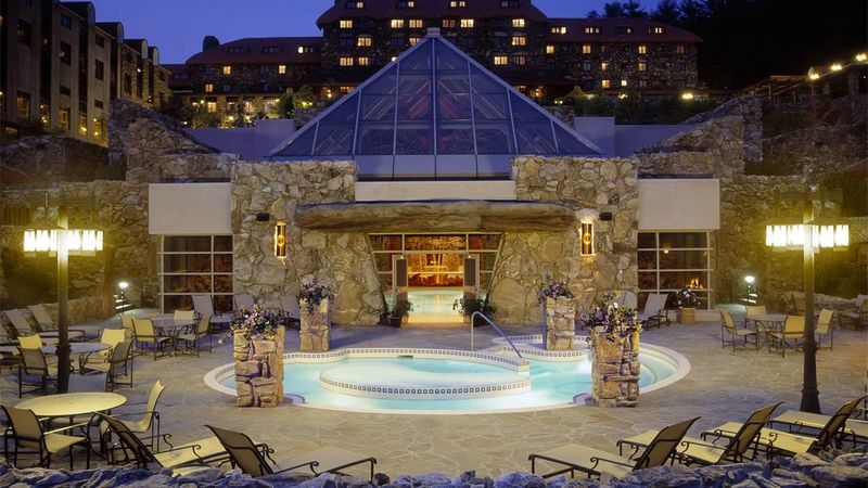 Look Up From The Lap Pool And Let Asheville Disappear