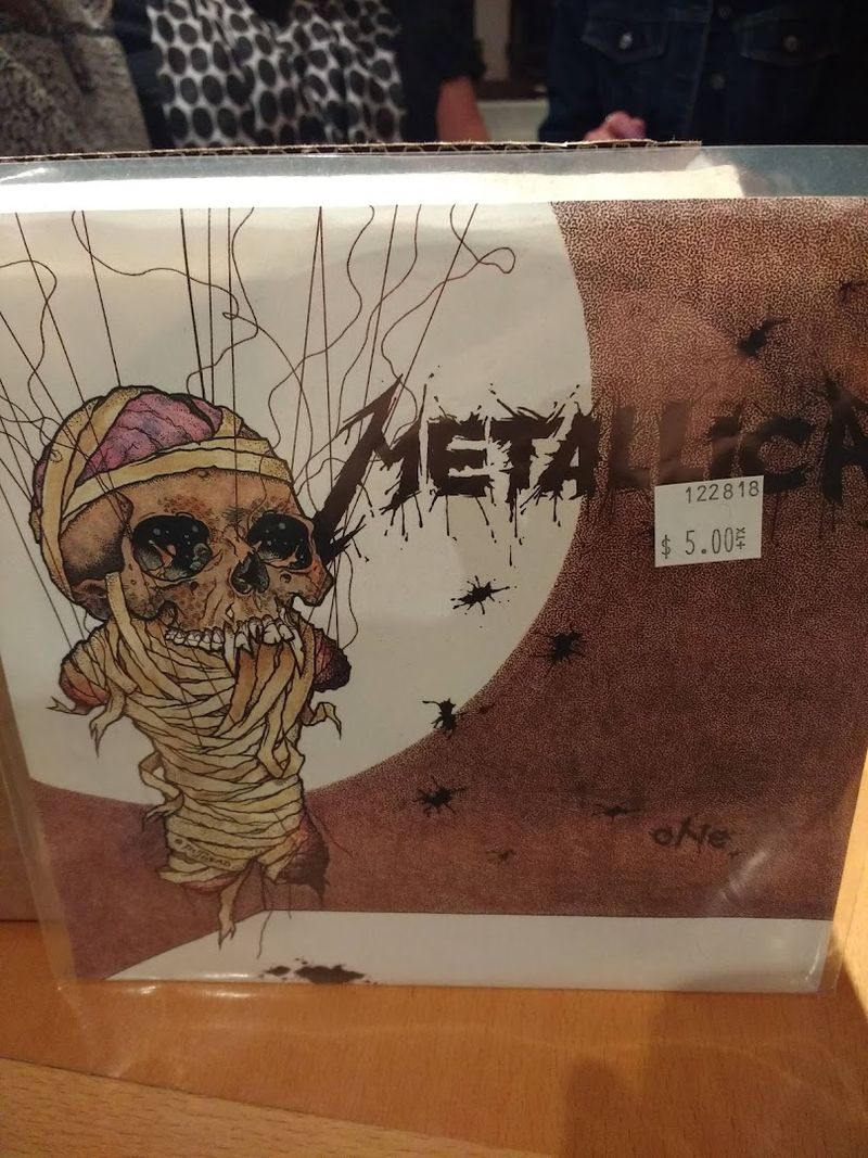 A Large And Impressive Metal Music Section