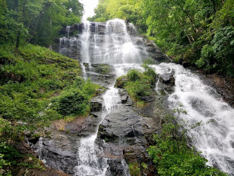 One Of Georgia's Tallest Cascading Waterfalls