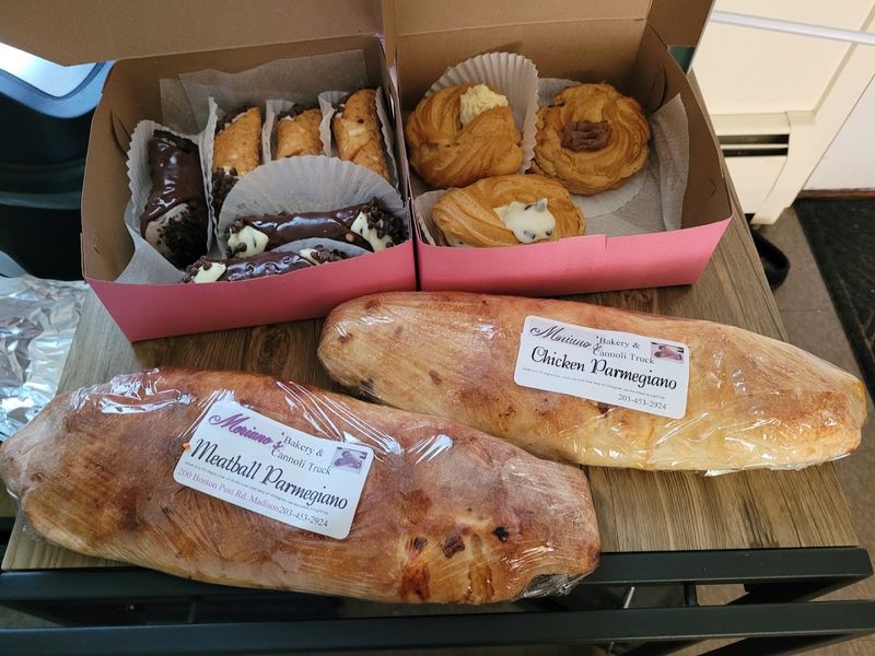 11 Connecticut Bakeries Famous For Italian Cookies That Sell Out Fast - Decor Hint Meriano's Bakery (The Cannoli Truck)