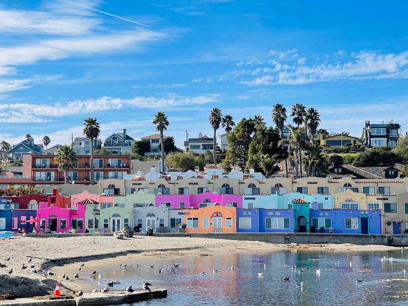 Capitola Village As California's Colorful Italian Seaside