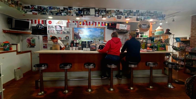 The Old-Fashioned Soda Fountain Makes The Shake Feel Classic
