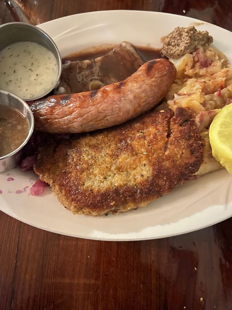 This Missouri Restaurant Is A Go-To Spot For German Specialties In A Historic Setting - Decor Hint House-Made Kartoffelpuffer And Warm German Potato Salad