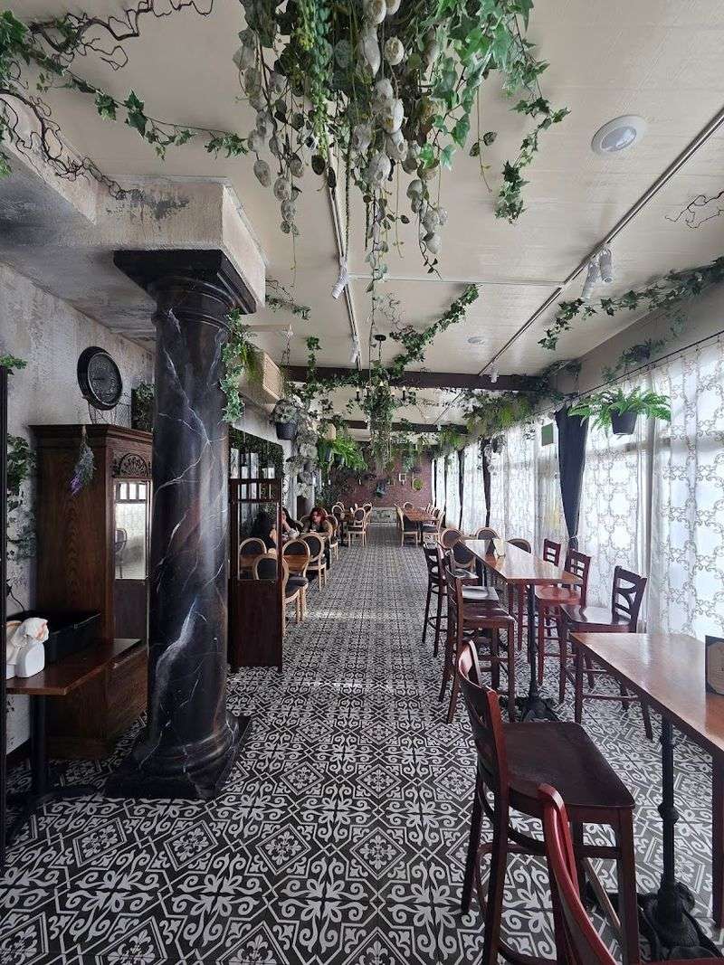A Conservatory Space Filled With Botanical Drama