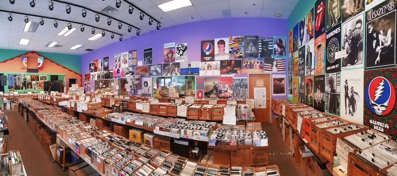 Multiple Rooms Full Of Organized Music Sections