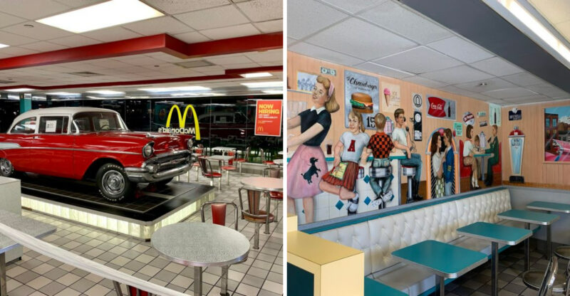 Virginia Had A McDonald’s So Vintage It Looked More Like A Diner Than A Fast-Food Stop