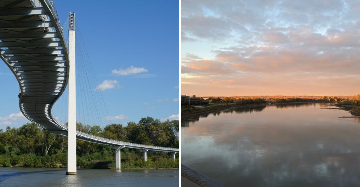 Walk Or Bike Across Nebraskas Landmark Bridge For Sweeping Omaha Skyline Views - Decor Hint