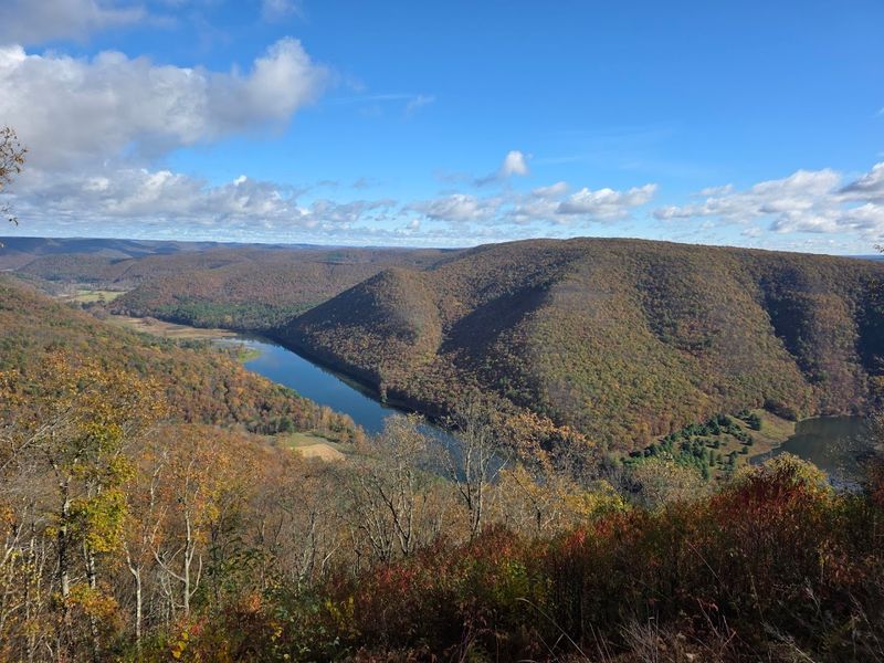 Forested ridgelines that seem small to you