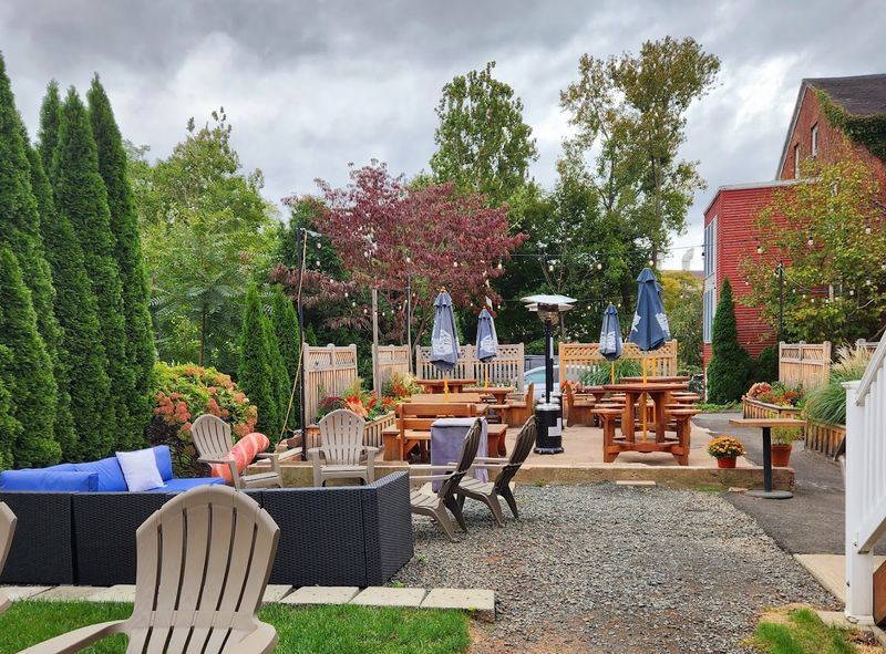 This Connecticut Restaurant Is Actually A Former Jail With A Fascinating Past - Decor Hint Outdoor Seating Adds A Relaxed Side