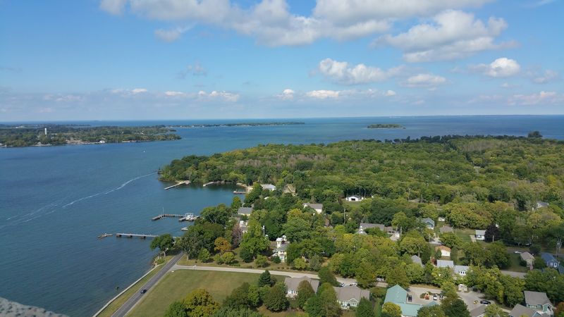 This charming Ohio town is the last place you'd expect to find great seafood - decor cue A taste of the tropics right on the lakefront