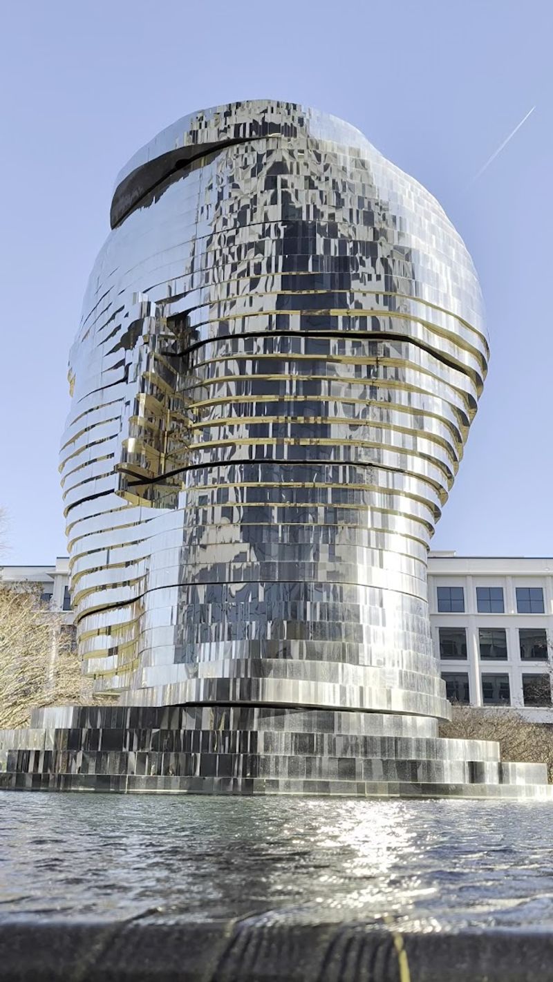 Rotating Layers Make The Sculpture Feel Almost Alive