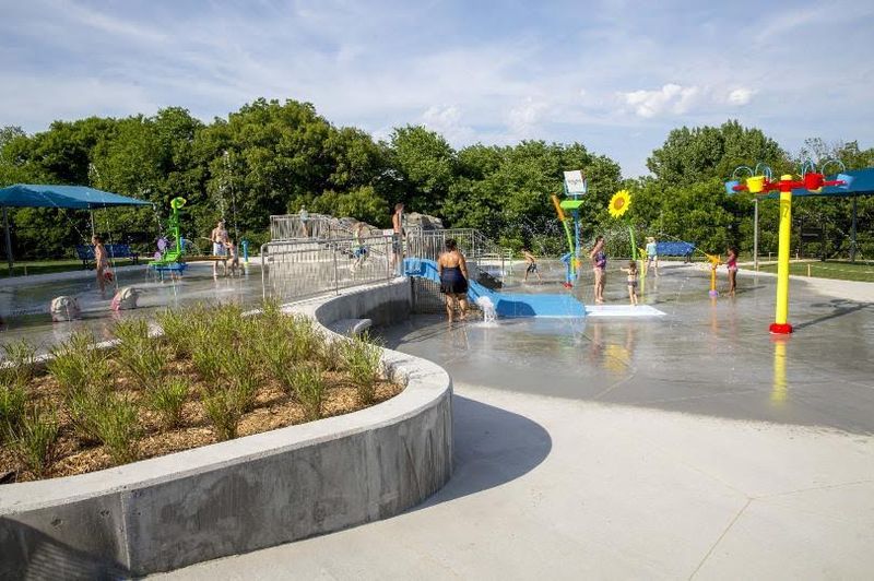 The Spray Park Adds A Refreshing Summer Break