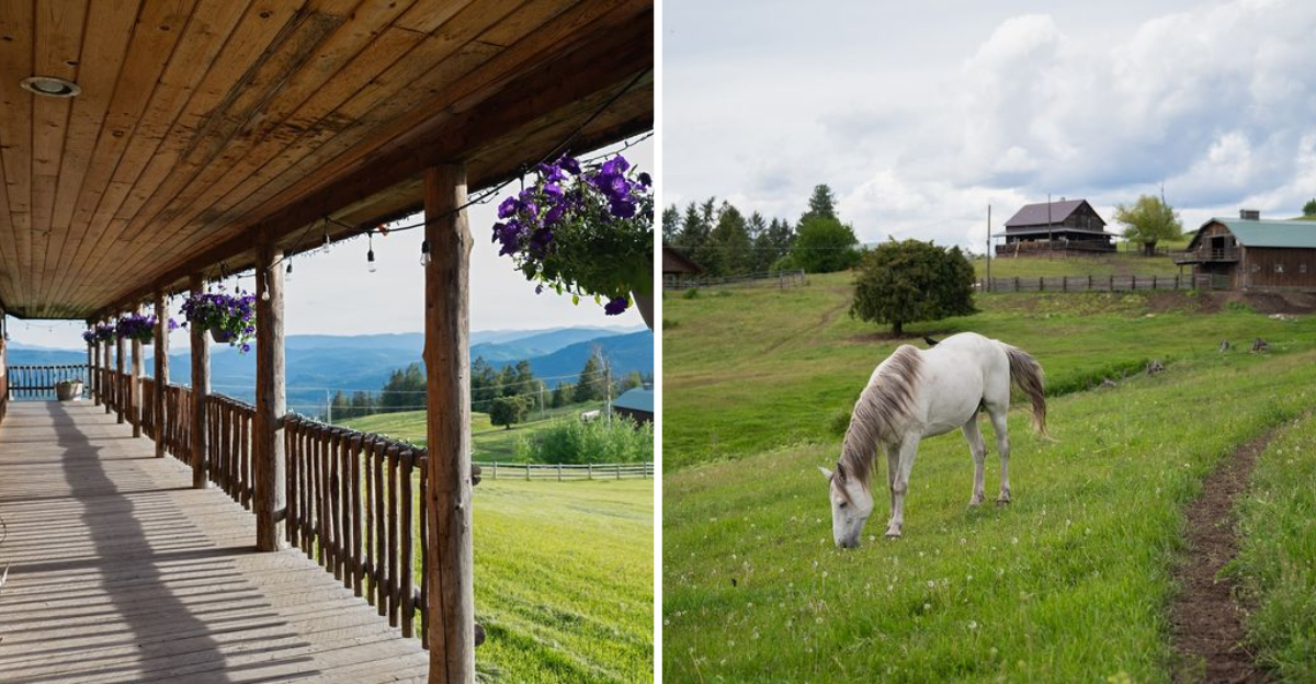 You Can Swap City Life For A Real Cowboy Adventure At This Washington Ranch - Decor Hint