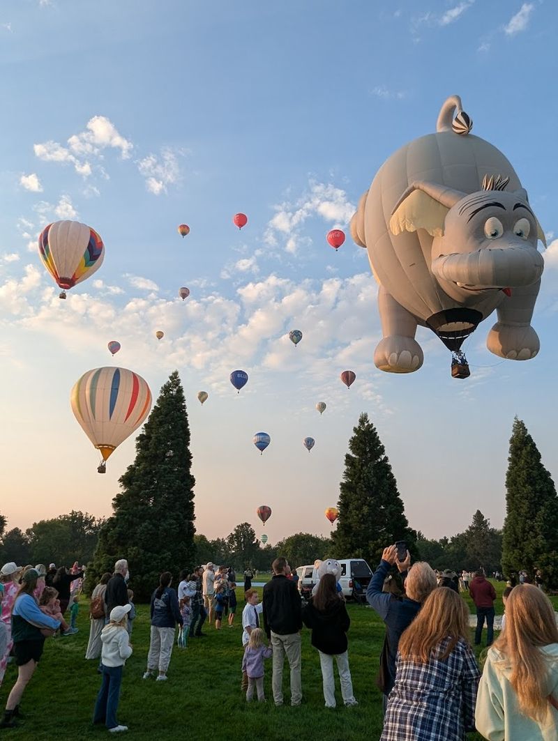 This Idaho Balloon Festival Fills The Boise Sky With Color In The Most Magical Way - Decor Hint Kid's Day Gives The Festival Its Sweetest Lift-Off