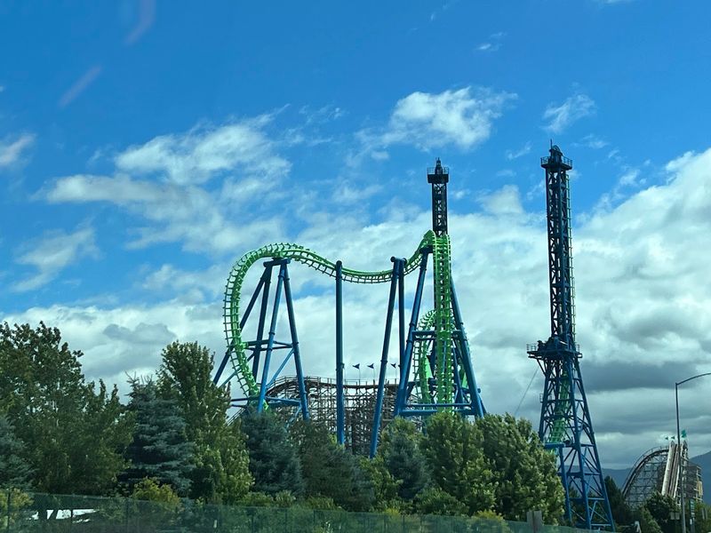 The aftershock sends riders back and forth through the chaos