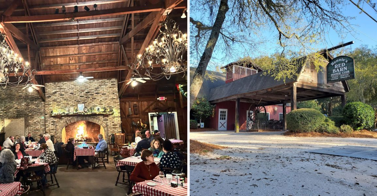 You Need To Try The Legendary Cowboy Ribeye At This Old School Barn In Georgia - Decor Hint