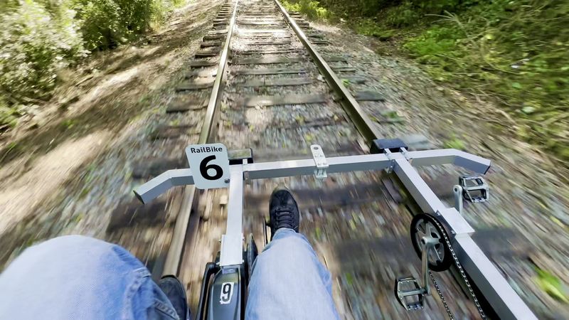 Electric-Assist Railbikes Make The Ride Feel Fun Instead Of Exhausting