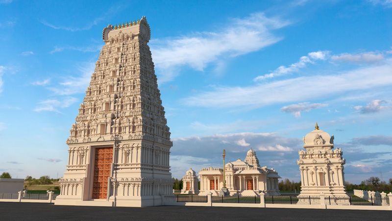 This North Carolina Temple Has An 87-Foot Tower That Feels Like A Gateway To Another World - Decor Hint Cary's Skyline Feels Different Around This Tower