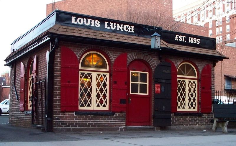 10 Connecticut Lunch Spots Serving Specials Worth Making A Stop For - Decor Hint Louis' Lunch, New Haven
