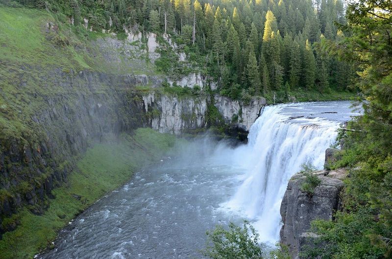 Mesa Falls Scenic Byway, Near Ashton
