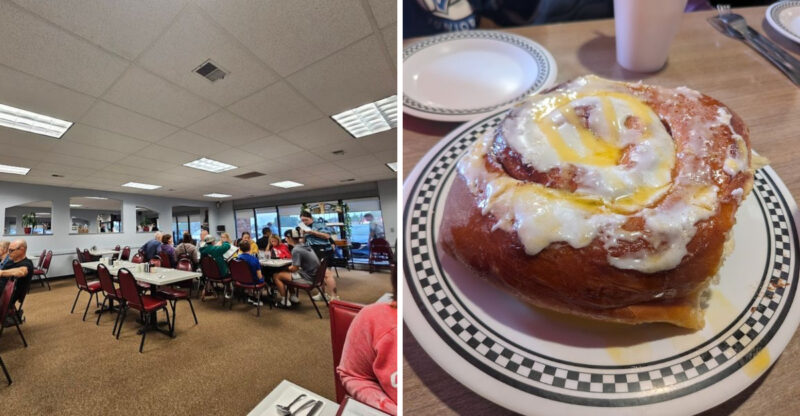 10 Nebraska Diners Where Cinnamon Rolls Come With Breakfast Instead Of After It