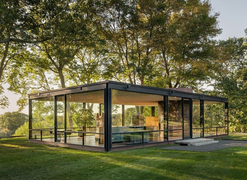 The Glass House, New Canaan