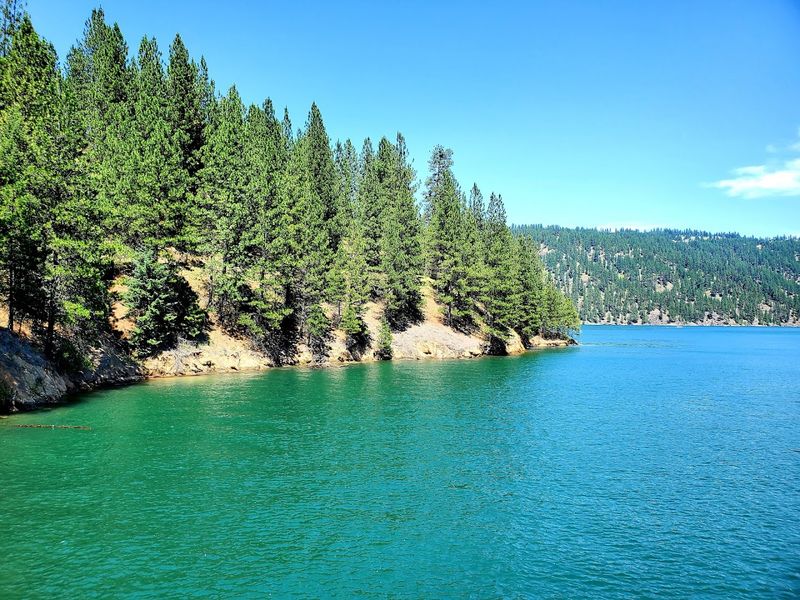 Dworshak Reservoir Stretches Out Like A Hidden Inland Sea