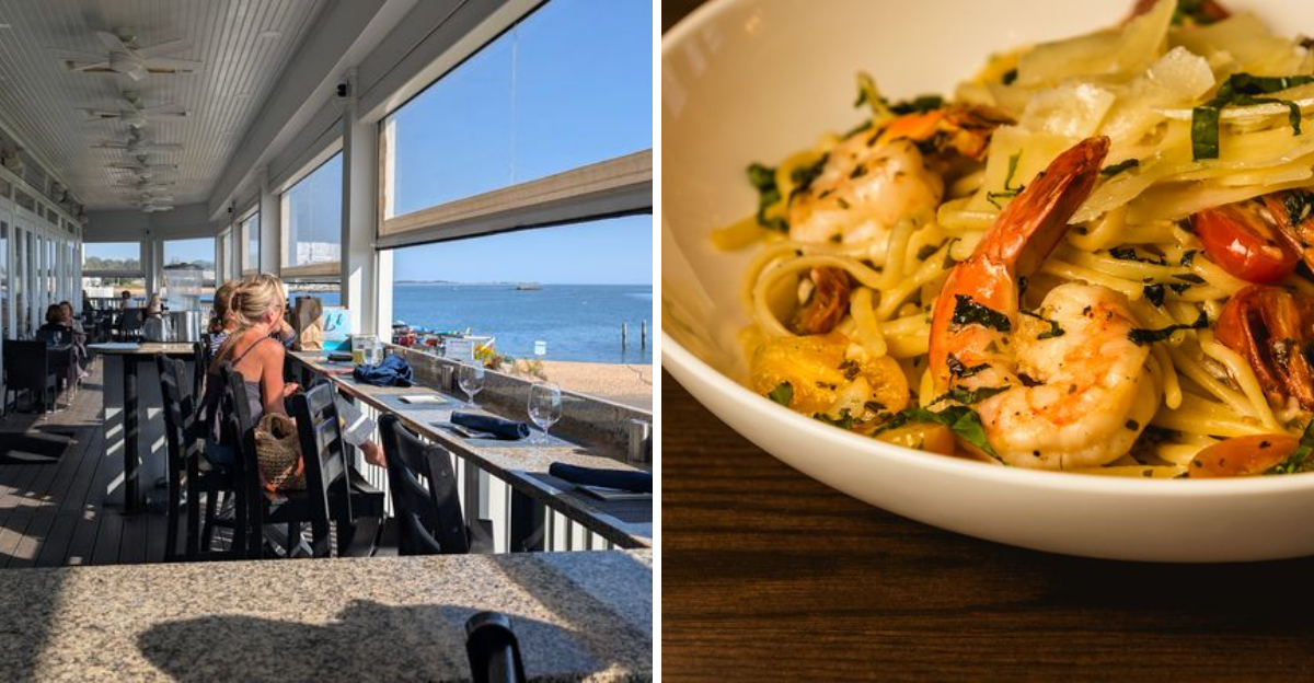 A Coastal Connecticut Restaurant Where The Shrimp Tastes Even Better By The Water - Decor Hint