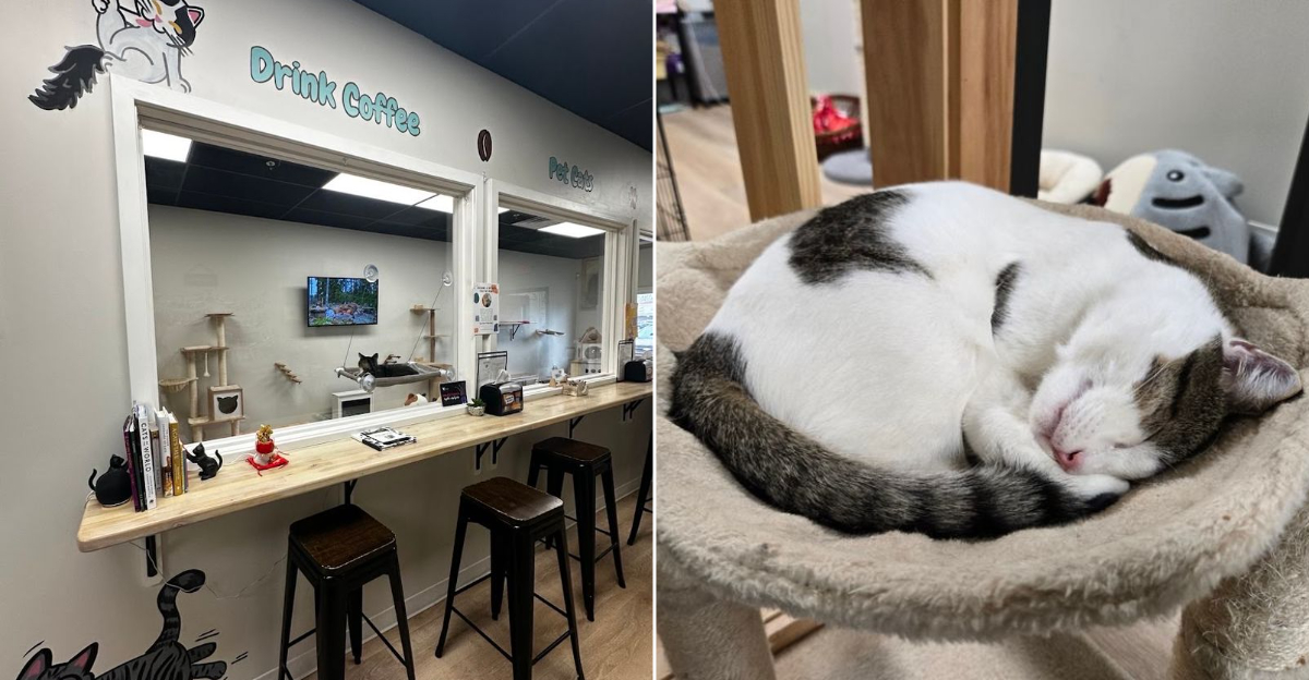 A Connecticut Cafe Where Rescue Cats Wander As You Sip Your Coffee - Decor Hint