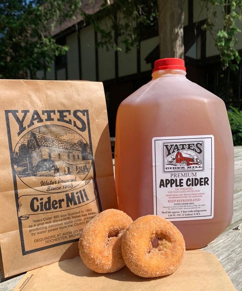 The Famous Apple Cider Donuts Up Close