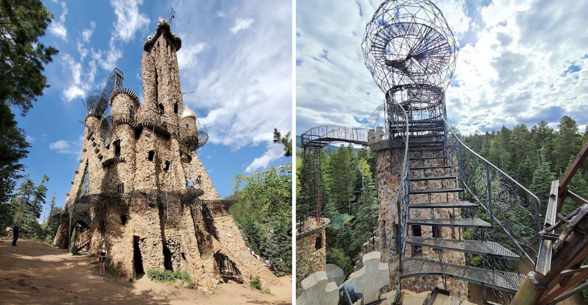 A Man Built A Castle In The Colorado Wilderness Thats Free To - Decor Hint
