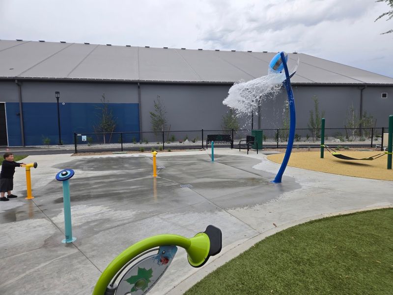 The Splash Pad Scene