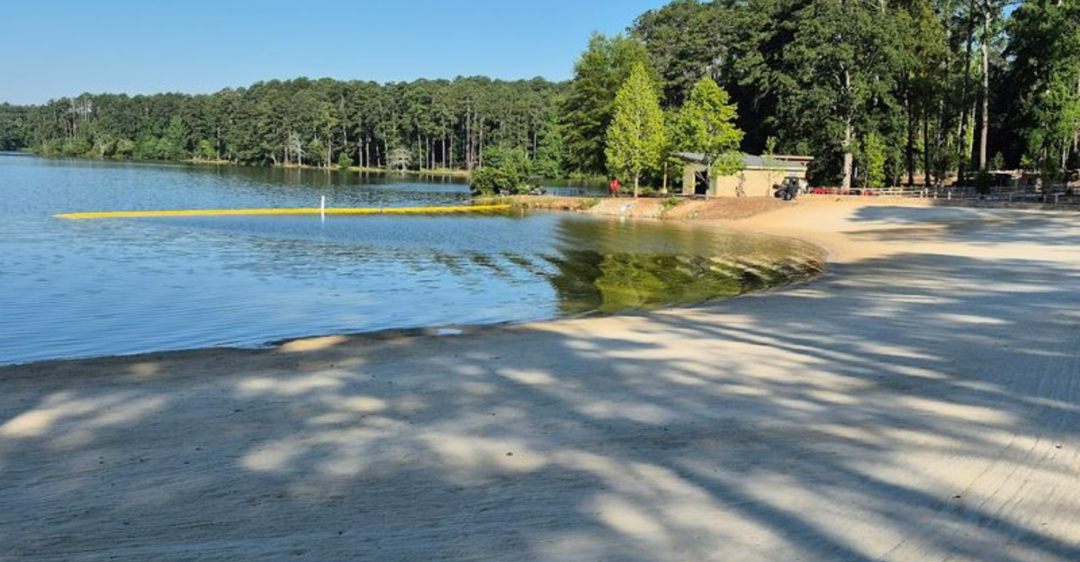 A Shaded Sandy Lake Beach In Georgia Gives Families Everything The Coast Offers Without The Crowds - Decor Hint