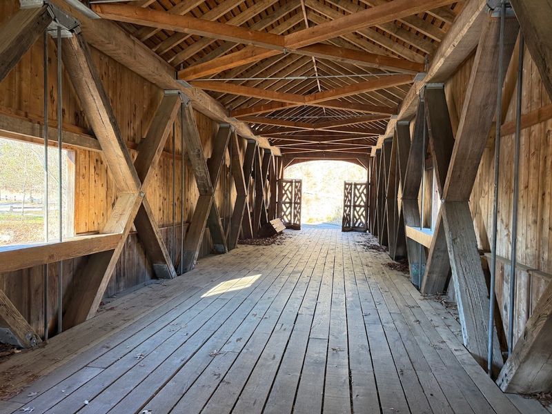 The Mysterious Connecticut Covered Bridge You Might Want To Avoid After Dark - Decor Hint Restoration Crews Gave The Bridge A Second Life