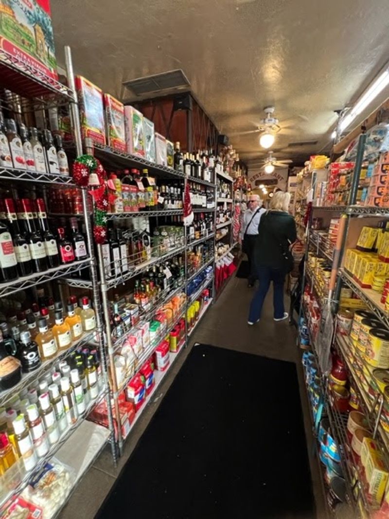 Enter Through An Old-Fashioned Italian Grocery Store