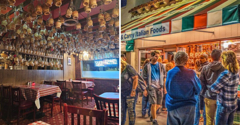 A Vintage Italian Grocery Store Hides One Of California’s Most Charming Pizzerias