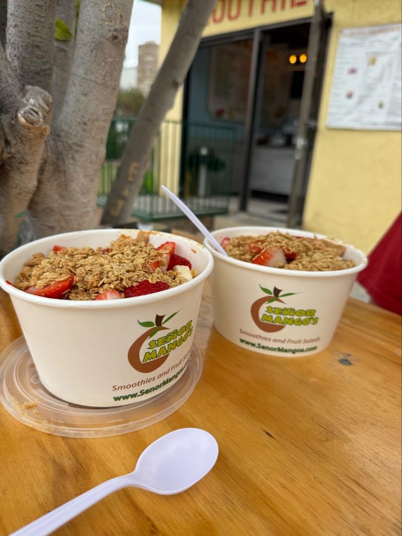 12 California Cafés Serving Acai And Smoothie Bowls That Look Almost Too Good To Eat - Decor Hint Señor Mango's, San Diego, California