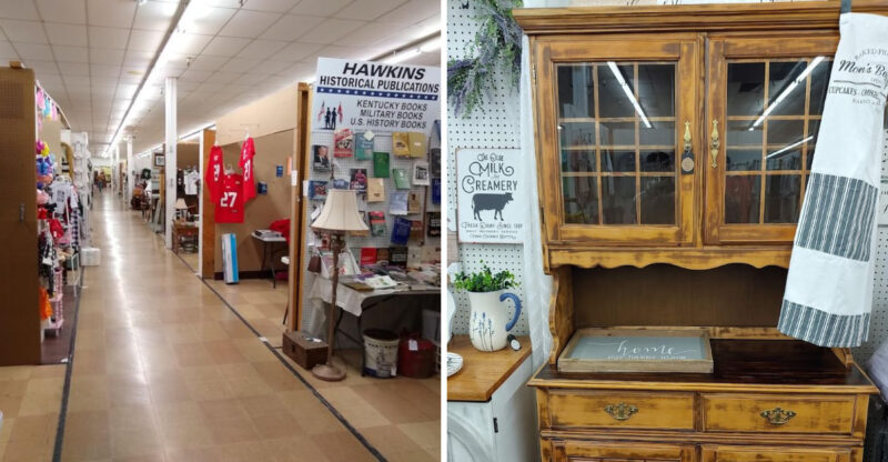 Amish Finds, Vintage Signs And Endless Booths Fill This Massive Indoor Kentucky Market
