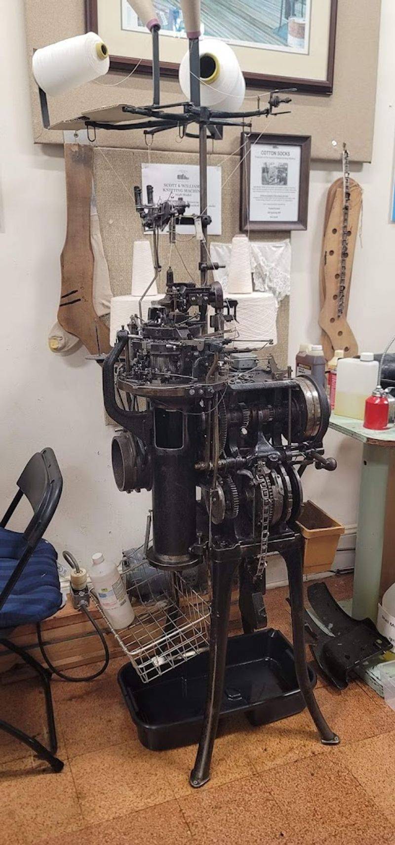 This North Carolina Museum Is Packed With Antique Sewing Machines, Giant Looms, And A Working Knitting Machine - Decor Hint Knitting Machinery Gives The Visit Its Best Surprise