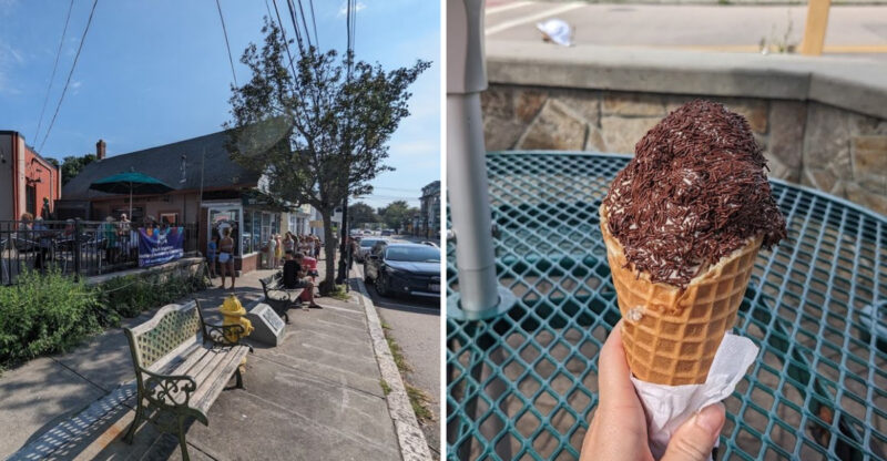 Beach Lovers Have Turned This Rhode Island Creamery Into A Summer Ritual