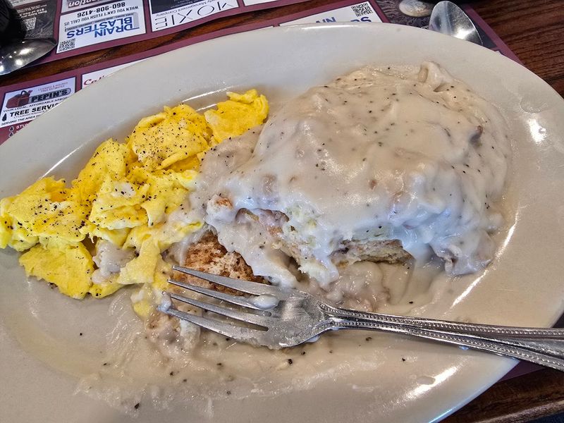 Country Fried Steak with Dinner Sole